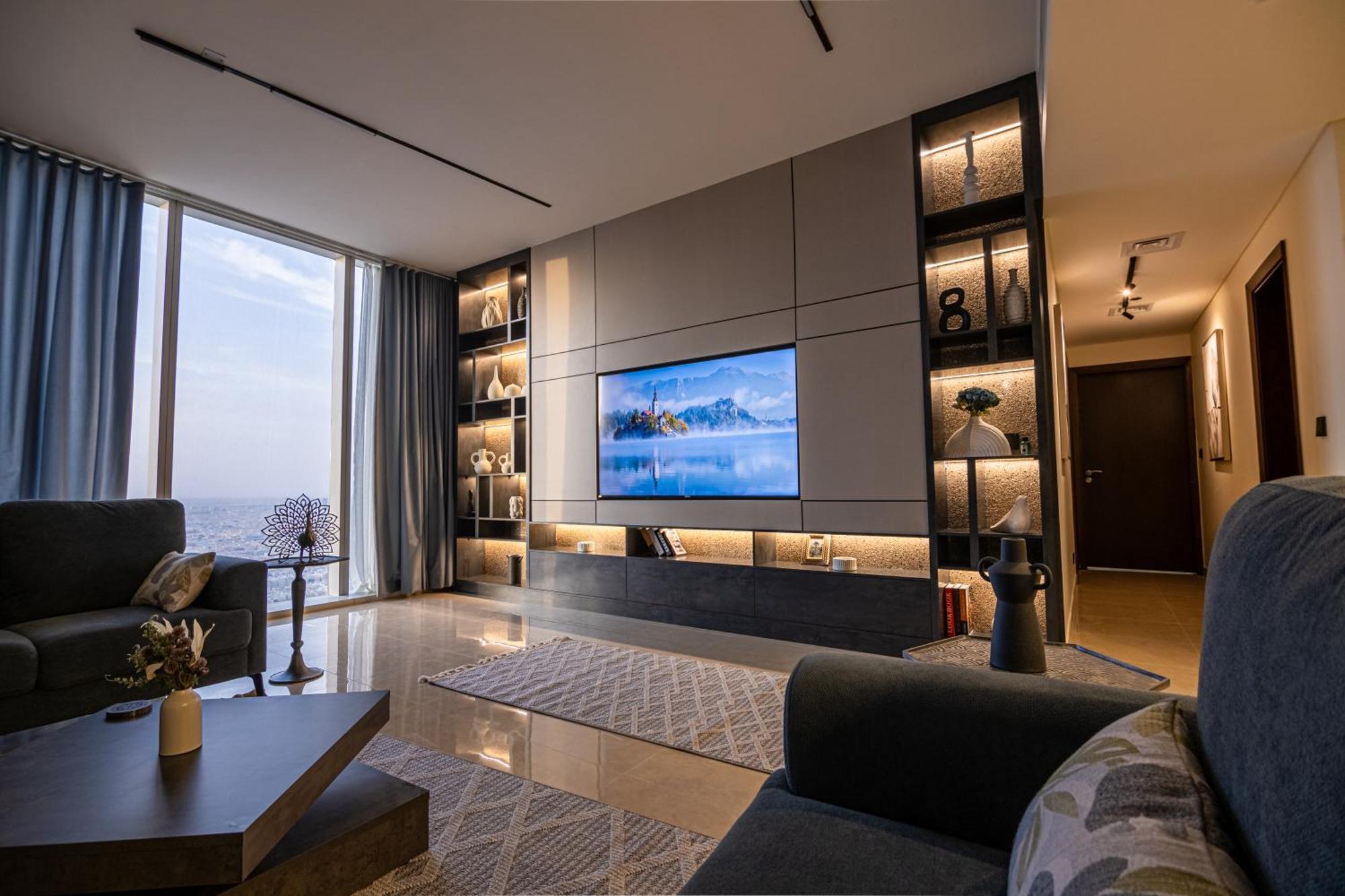 Apartment Self Check In Luxury Rafal Tower فاخرة برج رافال *
