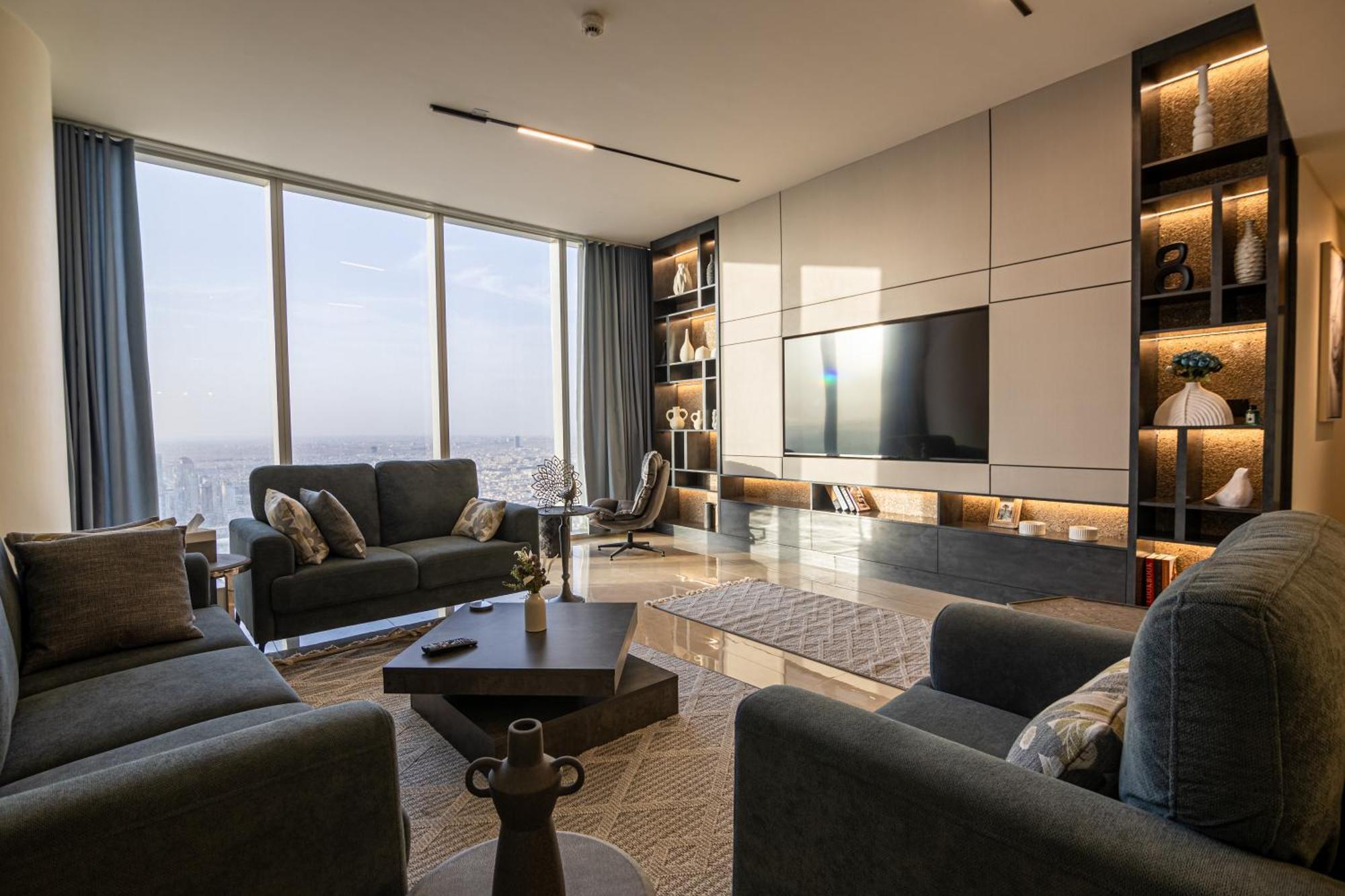 Self Check In Luxury Rafal Tower فاخرة برج رافال Riyadh